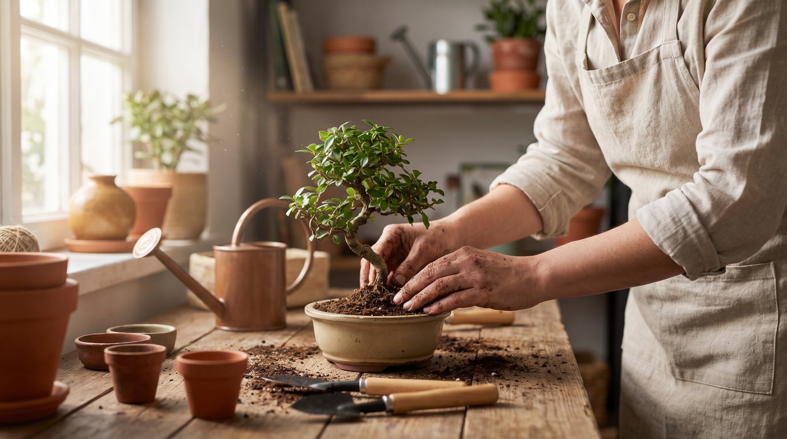 幼幼视频-盆栽换盆教程